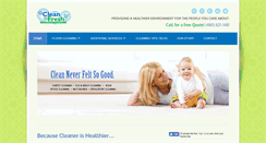 Desktop Screenshot of cleannfreshcleaning.com