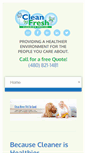 Mobile Screenshot of cleannfreshcleaning.com